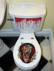 Dracula toilet seat