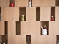 Attached storage wall to stairwell leads to mezzanine_12