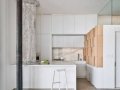 Attached storage wall to stairwell leads to mezzanine_7