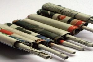 MEET-RO Chair made up of rolled newspaper_3