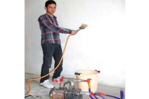 Electric painting brush by Indian student