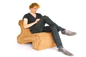 Coconut fiber chair by jorrit taekema