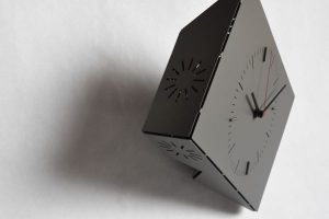 Powder coated METAL AboutFaceClocks