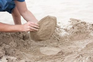 Tableware made from sand by victor castanera