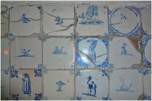 Delftware type Bathroom Design