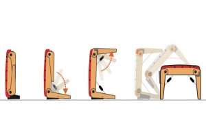 Foldable foosball table