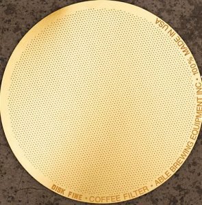 Gold DISK Coffee Filter