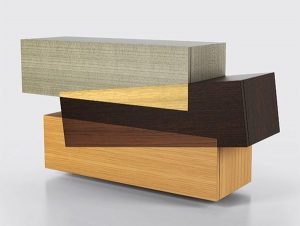 Booleanos chest of drawers inspired from algebra