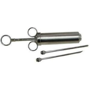 Stainless-Steel Seasoning Injector with Marinade Needles