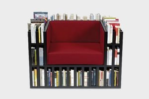 Bibliochaise by Alisee Matta and Giovanni Gennari