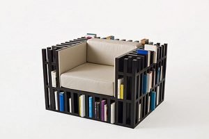 Bibliochaise by Alisee Matta and Giovanni Gennari
