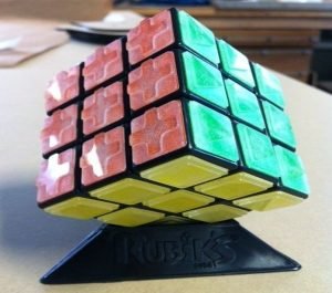 Blind Friendly Rubik's Cube