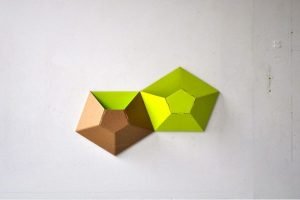 Cardboard wall pockets