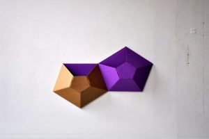 Cardboard wall pockets