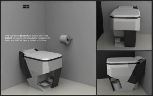 Elevar toilet seat from LKY Design