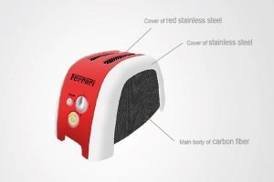 Ferrari toaster by Beatriz Duran Balda