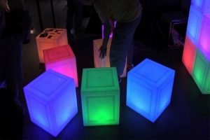 Mutli-Purpose Media Block Chairs