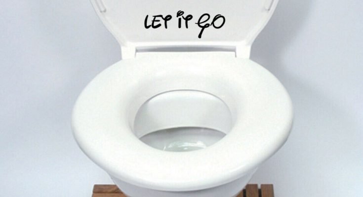 thumbnail image 2 of Funny Toilet Face Stickers - Vinyl Lid Decals For Bathroom Seat Decor (Personalize) 2 of 6