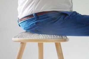 Dome stool by Toer makes you sit on air