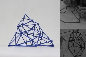 Jostedalsbreen Glass and Concrete lamp by Yeongkeun Jeong