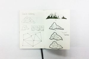 Jostedalsbreen Glass and Concrete lamp by Yeongkeun Jeong