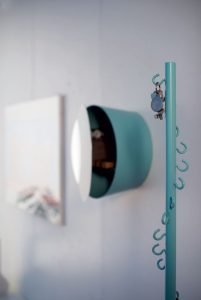 Hook Up hanger stand by Thomas Schnur