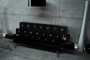 QWERTY sofa bed designed by ZO_loft design