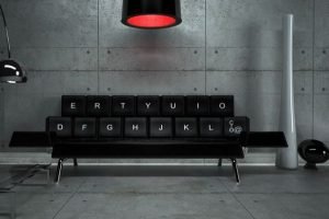 QWERTY sofa bed designed by ZO_loft design