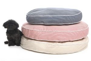Stripe Circle Bed for dog