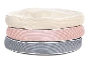 Stripe Circle Bed for dog