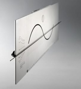 Sun Set solar wall clock by Andrea Ponsi