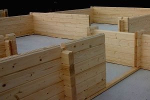 Wooden house construction and techniques