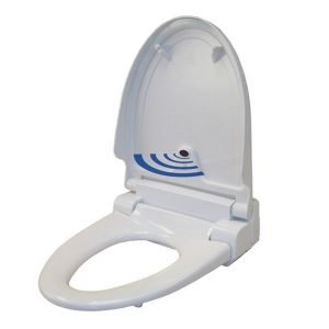 Hands-Free Toilet Seat