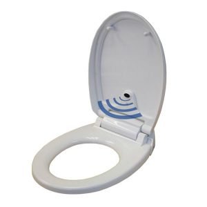 Hands-Free Toilet Seat