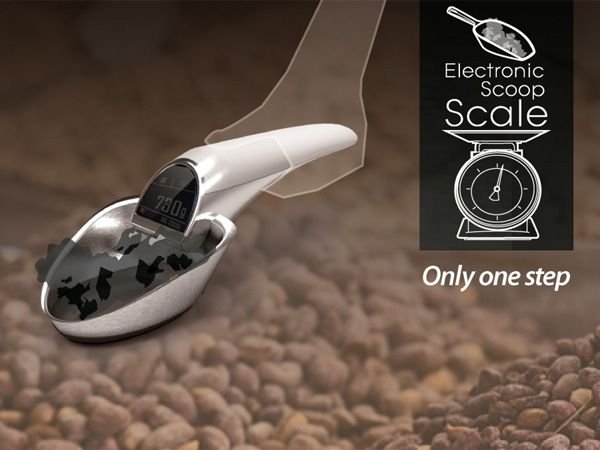 Electronic Scoop scale by Kim Hyun Soo and Kim Bo Kyung Electronic Scoop scale by Kim Hyun Soo and Kim Bo Kyung