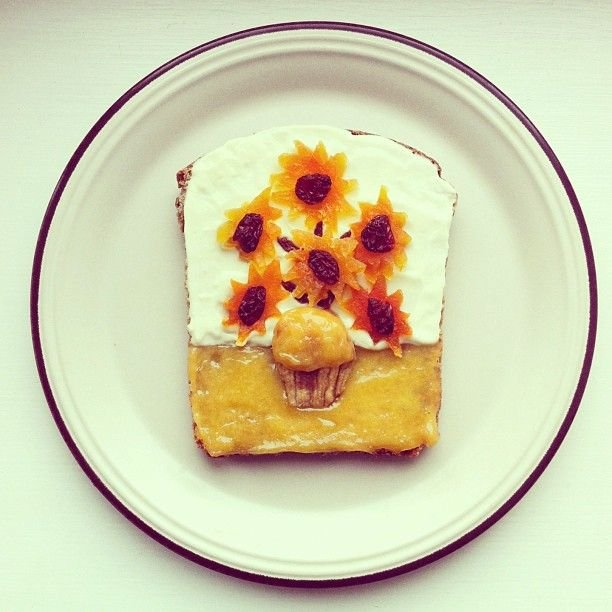 Ida Skivenes Plays With Her Breakfast to Create Imaginative Artworks Ida Skivenes Plays With Her Breakfast to Create Imaginative Artworks