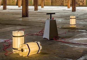 Mr. Boom & Little Ms. Dynamite Lamps Mr. Boom & Little Ms. Dynamite Lamps