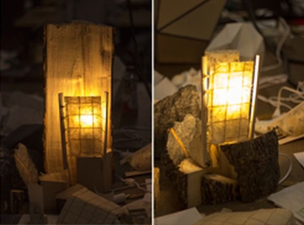 Kindling Lamp crafted from natural ash wood_2