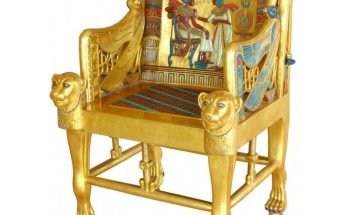 king tut golden throne replica