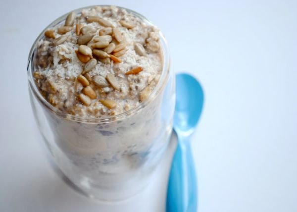 Oat Parfait for the health conscious