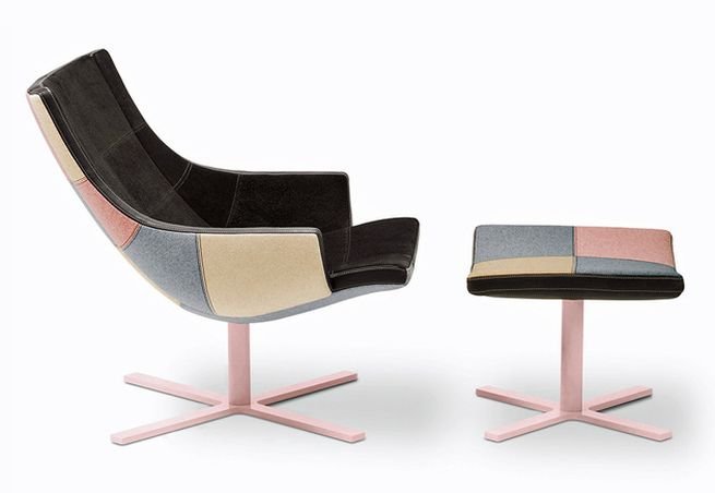 Patchwork Lounge Chair by Intertime_3