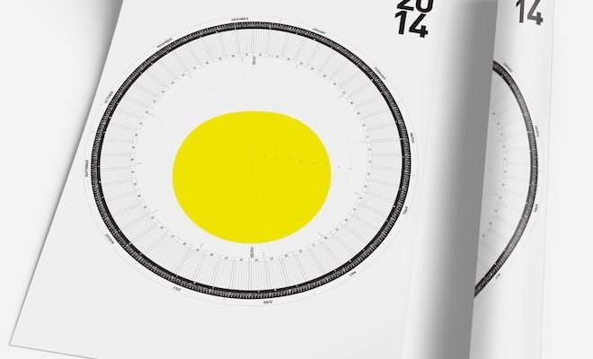 circular calendar