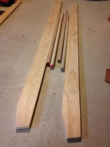 materials for suspended loft bed