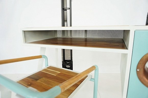 Vintage inspired soundbox desk_3