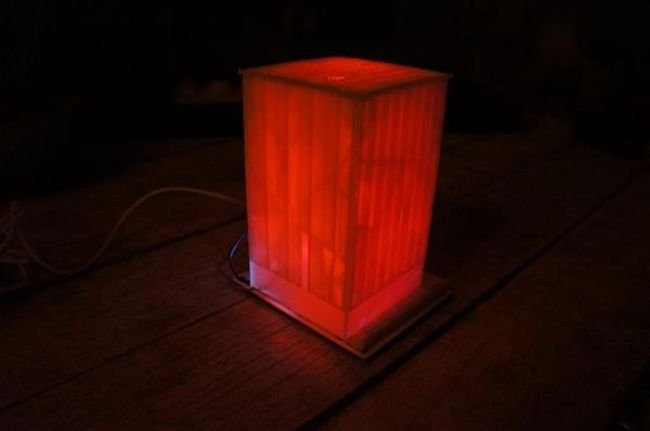3D Printed Twitter Mood Lamp by Chadwick John Friedman_2