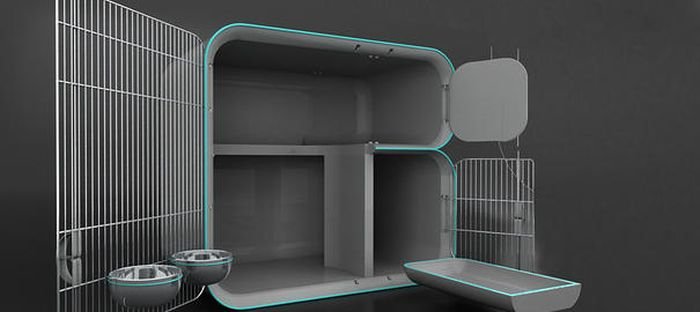 Sera quarantine cat cage_3