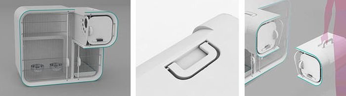 Sera quarantine cat cage_4