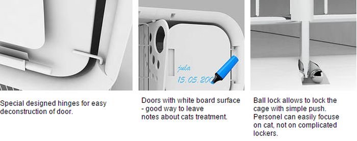 Sera quarantine cat cage_5