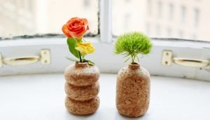 Petite Cork Vases