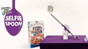 Cinnamon Toast Crunch Selfie Spoon